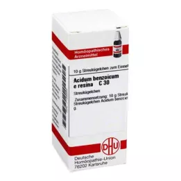 ACIDUM BENZOICUM E Resina C 30 kroglic, 10 g
