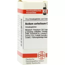 ACIDUM CARBOLICUM C 30 kroglic, 10 g