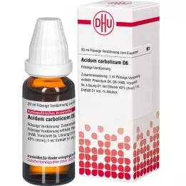 ACIDUM CARBOLICUM Raztopina D 6, 20 ml