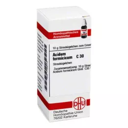ACIDUM FORMICICUM C 30 kroglic, 10 g