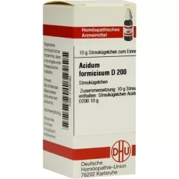 ACIDUM FORMICICUM D 200 kroglic, 10 g