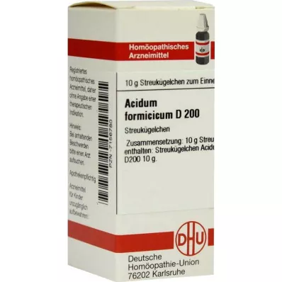 ACIDUM FORMICICUM D 200 kroglic, 10 g ACIDUM FORMICICUM D 200 kroglic, 10 g