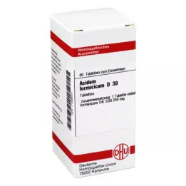 ACIDUM FORMICICUM D 30 tablet, 80 kapsul