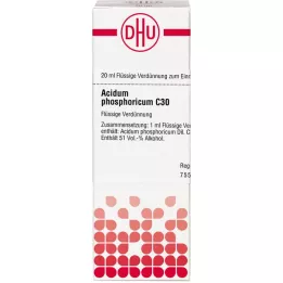 ACIDUM PHOSPHORICUM Raztopina C 30, 20 ml