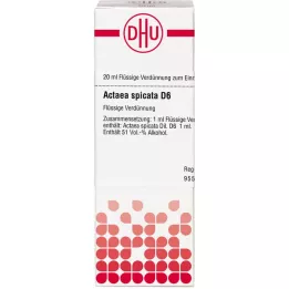 ACTAEA SPICATA Raztopina D 6, 20 ml