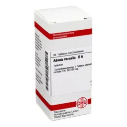 ADONIS VERNALIS D 6 tablete, 80 kapsul