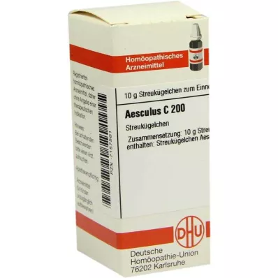DHU Aesculus C 200 globul, 10 g DHU Aesculus C 200 globul, 10 g