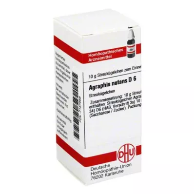 AGRAPHIS NUTANS D 6 kroglic, 10 g
