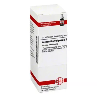 DHU Alchemilla vulgaris D 2 Razredčitev, 20 ml