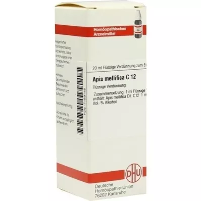 APIS MELLIFICA Raztopina C 12, 20 ml