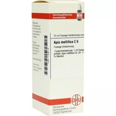 APIS MELLIFICA Raztopina C 6, 20 ml