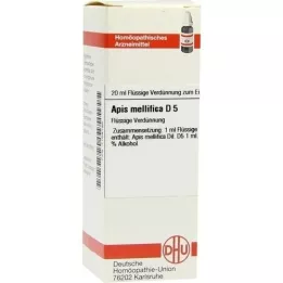 APIS MELLIFICA Raztopina D 5, 20 ml