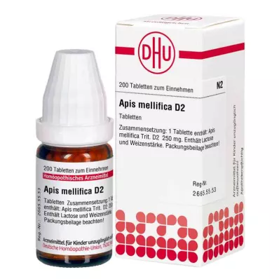 Apis Mellifica D2 tablete (200 kosov)