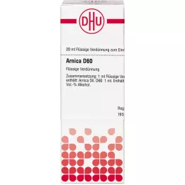 ARNICA D 60 razredčitev, 20 ml