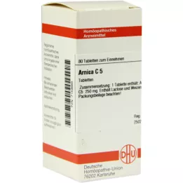 ARNICA C 5 tablet, 80 kapsul