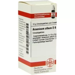 ARSENICUM ALBUM D 8 kroglic, 10 g