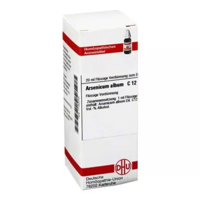 ARSENICUM ALBUM Raztopina C 12, 20 ml