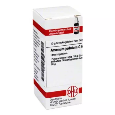 ARSENUM JODATUM C 6 kroglic, 10 g