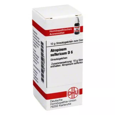 DHU Atropinum sulfuricum D 6 globul, 10 g DHU Atropinum sulfuricum D 6 globul, 10 g
