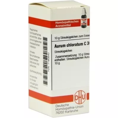 AURUM CHLORATUM C 30 kroglic, 10 g