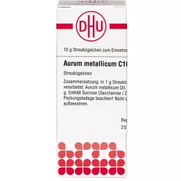 AURUM METALLICUM C 10 kroglic, 10 g