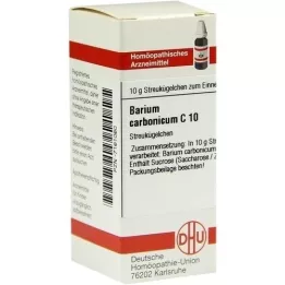 BARIUM CARBONICUM C 10 kroglic, 10 g