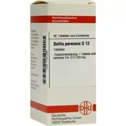 BELLIS PERENNIS D 12 tablet, 80 kapsul