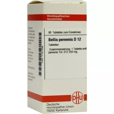 BELLIS PERENNIS D 12 tablet, 80 kapsul