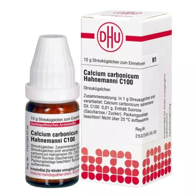 CALCIUM CARBONICUM Hahnemanni C 100 globul, 10 g CALCIUM CARBONICUM Hahnemanni C 100 globul, 10 g