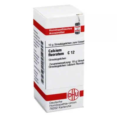 CALCIUM FLUORATUM C 12 kroglic, 10 g