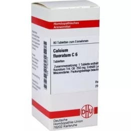 CALCIUM FLUORATUM C 6 tablet, 80 kapsul