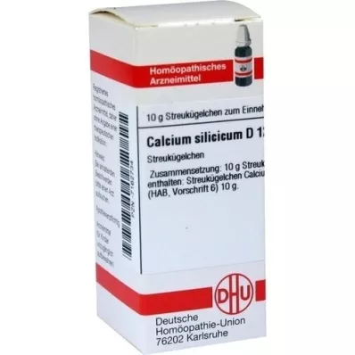 CALCIUM SILICICUM D 12 kroglic, 10 g