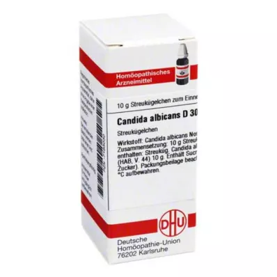 CANDIDA ALBICANS D 30 kroglic, 10 g