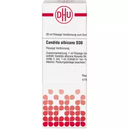 CANDIDA ALBICANS D 30 razredčitev, 20 ml