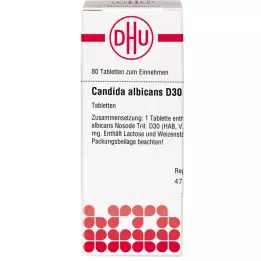 CANDIDA ALBICANS D 30 tablet, 80 kapsul