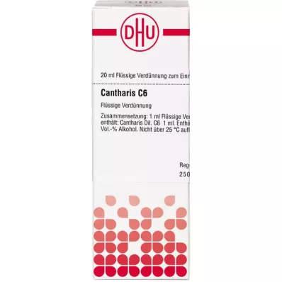 CANTHARIS Raztopina C 6, 20 ml