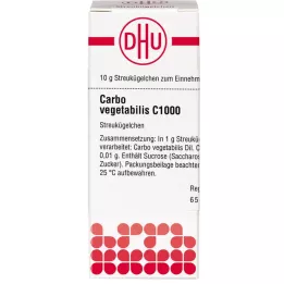 CARBO VEGETABILIS C 1000 kroglic, 10 g