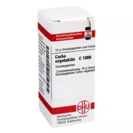 CARBO VEGETABILIS C 1000 kroglic, 10 g