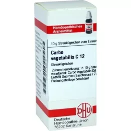 CARBO VEGETABILIS C 12 kroglic, 10 g