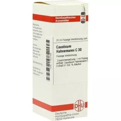 CAUSTICUM HAHNEMANNI Raztopina C 30, 20 ml