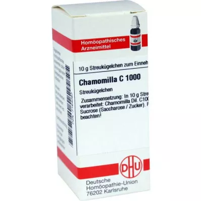DHU Chamomilla C 1000 globul, 10 g DHU Chamomilla C 1000 globul, 10 g