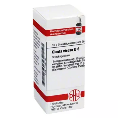 CICUTA VIROSA D 6 kroglic, 10 g