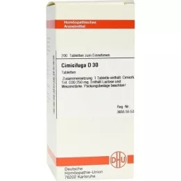 CIMICIFUGA D 30 tablet, 200 kapsul