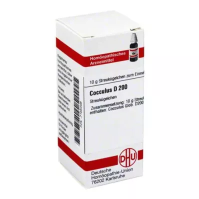 DHU Cocculus D 200 globul, 10 g DHU Cocculus D 200 globul, 10 g