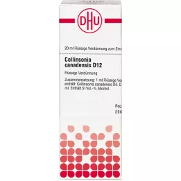 COLLINSONIA CANADENSIS Raztopina D 12, 20 ml