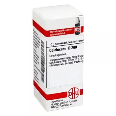 DHU Colchicum D 200 globul, 10 g DHU Colchicum D 200 globul, 10 g
