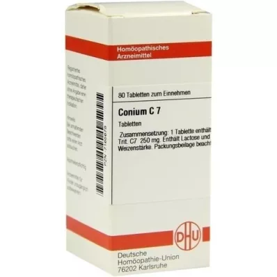 CONIUM C 7 tablete, 80 kapsul