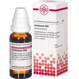 CORTISONUM D 30 razredčitev, 20 ml