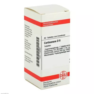 CORTISONUM D 6 tablete, 80 kapsul CORTISONUM D 6 tablete, 80 kapsul