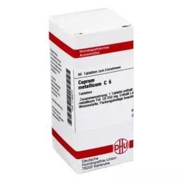 CUPRUM METALLICUM C 6 tablet, 80 kapsul